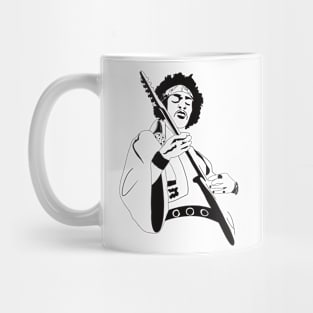 Jimi Hendrix Fan Artwork Mug